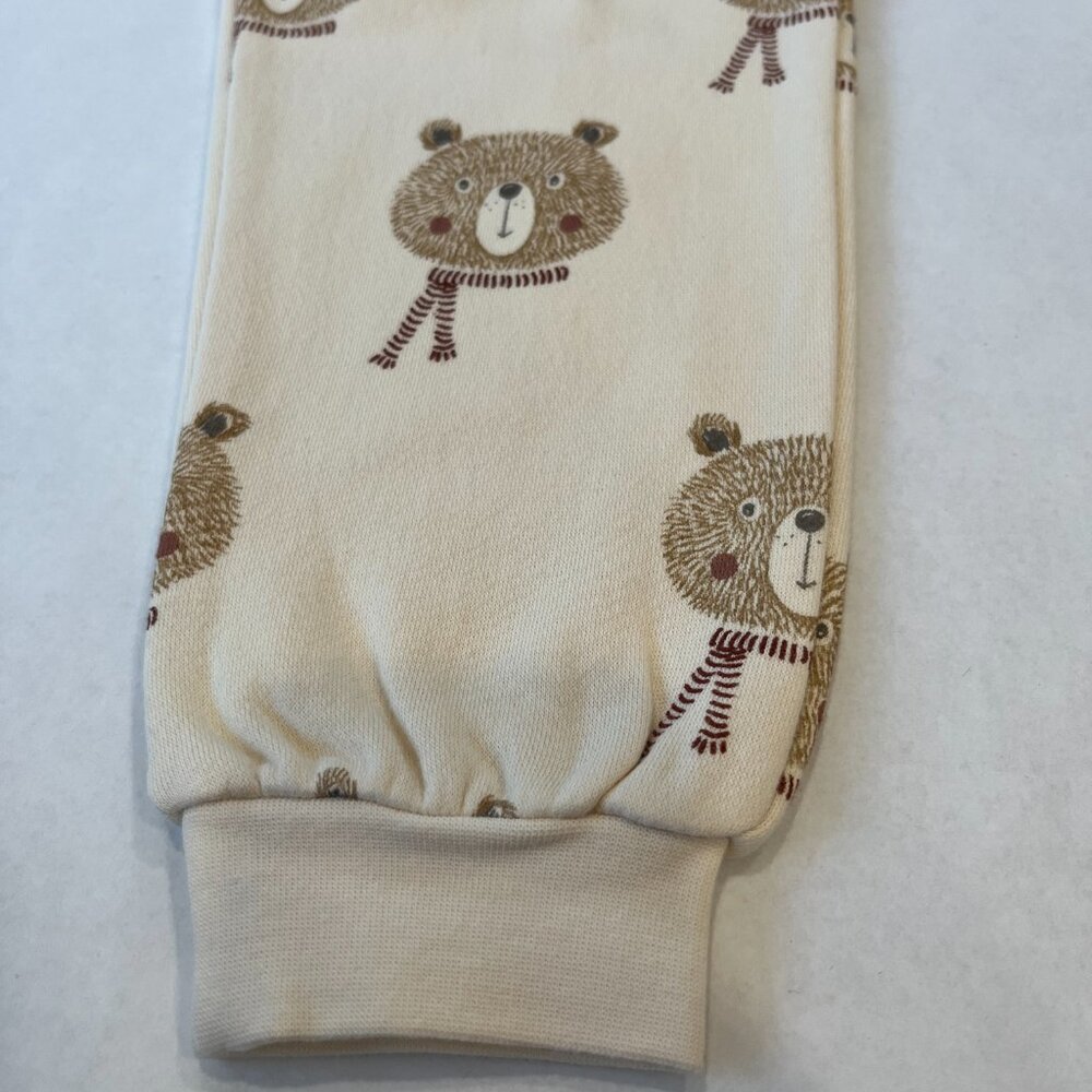 Unisex - 4-5Y & 8-9Y - NWT Rylee + Cru Jogger Sweatpants Winter Bears - Picture 3 of 5